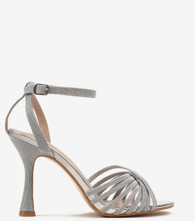Paige - Sandali con strass intrecciati