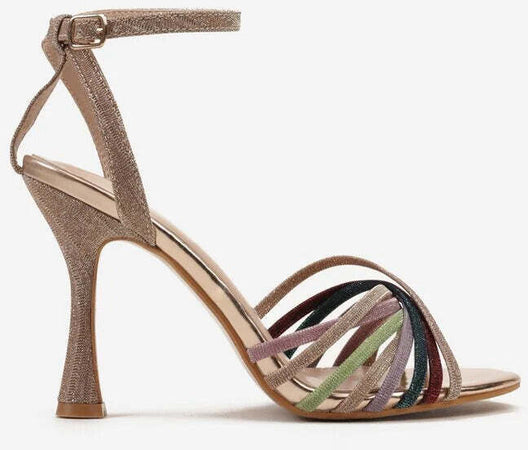 Paige - Sandali con strass intrecciati