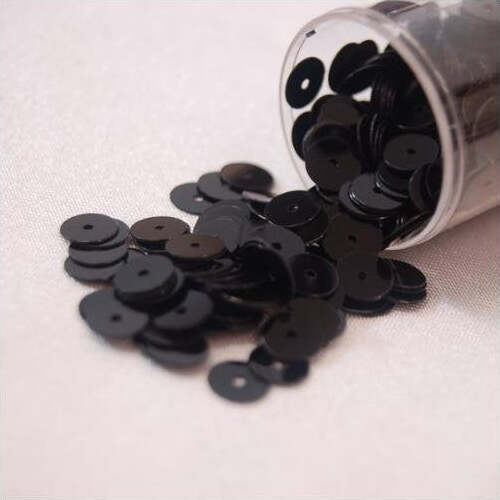 Paillette-da-8-mm,-confezione-da-1000,-colore:-nero-1