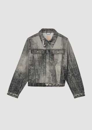 CAMPERLAB Paint Denim Jacket da uomo