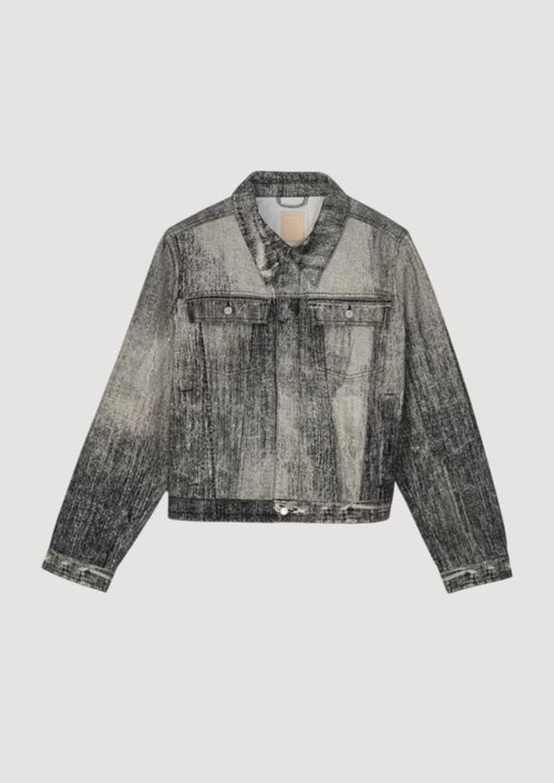 CAMPERLAB Paint Denim Jacket da uomo