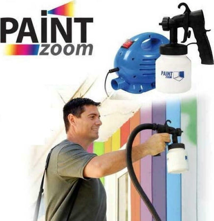PAINT ZOOM PISTOLA A SPRUZZO PROFESSIONALE PER VERNICIARE PAINTZOOM PITTURA CASA Fai da te/Pitture trattamenti per pareti e utensili/Strumenti e attrezzi per verniciatura/Applicazione colore/Spruzzatori di vernice Zencoccostore - Formia, Commerciovirtuoso.it