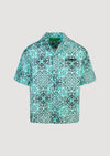 GARMENT WORKSHOP PAISLEY BANDANA SHORT SLEEVES SHIRT da uomo