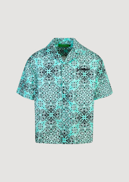 GARMENT WORKSHOP PAISLEY BANDANA SHORT SLEEVES SHIRT da uomo
