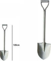 Pala Attrezzo Da Giardino Giardinaggio Campeggio In Metallo 100 Cm Manico 63312 Articoli da Giardino > Attrezzi da giardino > Utensili da giardino Trade Shop italia - Napoli, Commerciovirtuoso.it
