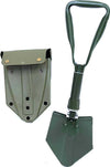 Pala Pieghevole Con Custodia Modello Militare Verde Con Lato Seghettato per Tagliare Fai da te/Utensili elettrici e a mano/Attrezzi da giardinaggio/Vanghe e pale Il Distintivo - Pesaro, Commerciovirtuoso.it