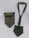 Pala Pieghevole Con Custodia Modello Militare Verde Con Lato Seghettato per Tagliare Fai da te/Utensili elettrici e a mano/Attrezzi da giardinaggio/Vanghe e pale Il Distintivo - Pesaro, Commerciovirtuoso.it