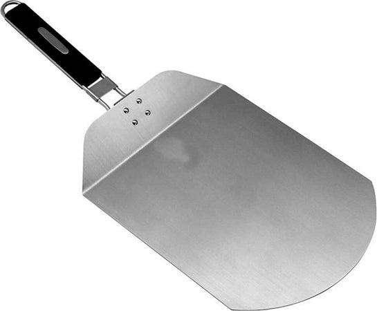 Pala-Pizza-Paletta-Tagliere-Pizze-Acciaio-Inox-con-Manico-Pieghevole-25x24cm