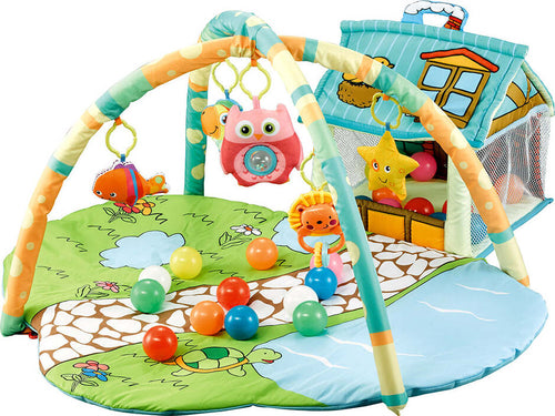 Palestra Tappettino Cangaroo Happy Farm Green Prima infanzia/Attività e intrattenimento/Tappetini gioco e palestrine La Casa Del Bebè - Napoli, Commerciovirtuoso.it