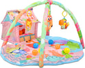 Palestra Tappettino Cangaroo Happy Farm Pink Prima infanzia/Attività e intrattenimento/Tappetini gioco e palestrine La Casa Del Bebè - Napoli, Commerciovirtuoso.it