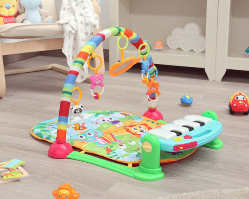 Palestrina Luce e Suono Kiokids Piano Attività 2 in 1 Prima infanzia/Attività e intrattenimento/Tappetini gioco e palestrine La Casa Del Bebè - Napoli, Commerciovirtuoso.it