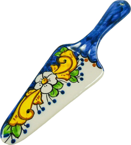 Paletta per dolci in Ceramica Vietri H 24 L 7 cm tURCHESE -048 CERAMICA VIETRI Casa e cucina/Stoviglie/Posate/Palette per servire/Palette da dolce Led Mall Home - Napoli, Commerciovirtuoso.it