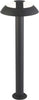 Paletti-Moderno-Mushroom-Alluminio-Grigio-Policarbonato-Led-15,3W-4000K-73Cm