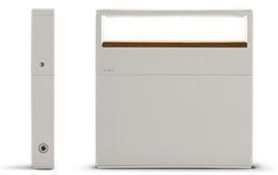 Paletto a LED Simes Mini Cool in legno