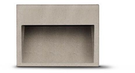 Paletto Concrete LED Simes per esterni Altezza 250mm