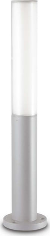 Paletto-Contemporaneo-Etere-Alluminio-Grigio-Led-Integrato-9,5W-4000K-Ip44