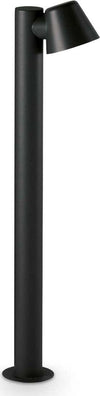 Paletto-Contemporaneo-Gas-Alluminio-Nero-1-Luce-Gu10-35W-Ip43