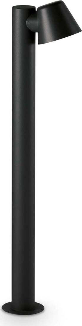 Paletto-Contemporaneo-Gas-Alluminio-Nero-1-Luce-Gu10-35W-Ip43