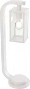 Paletto-Da-Esterno-Contemporaneo-Aurea-Alluminio-E-Vetro-Bianco-1-Luce-E27