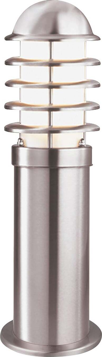 Paletto-Da-Esterno-Contemporaneo-Louvre-Acciaio-Cromo-1-Luce-E27-H45Cm