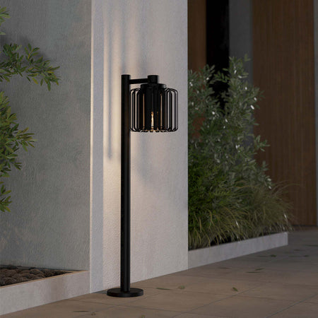 Paletto-Da-Esterno-Industrial-Da-Esterno-Selinus-1-Luce-Acciaio-Nero