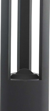 Paletto-Da-Esterno-Moderno-Michigan-Alluminio-Grigio-Policarbonato-Led-7W-4000K