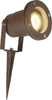Paletto-Da-Esterno-Moderno-Spikey-Alluminio-Marrone-Vetro-1-Luce-Gu10
