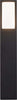 Paletto-Da-Esterno-Moderno-Viale-Alluminio-Nero-Policarbonato-1-Luce-Gu10-45Cm