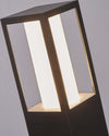 Paletto-Da-Esterno-Moderno-Viale-Alluminio-Nero-Policarbonato-1-Luce-Gu10-45Cm