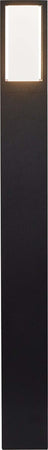 Paletto-Da-Esterno-Moderno-Viale-Alluminio-Nero-Policarbonato-1-Luce-Gu10-73Cm
