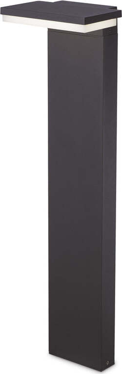 Paletto-Da-Esterno-Square-Path-Alluminio-Antracite-1-Luce-10W-4000K