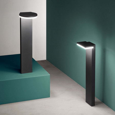 Paletto-Da-Esterno-Square-Path-Alluminio-Antracite-1-Luce-10W-4000K
