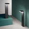 Paletto-Da-Esterno-Square-Path-Alluminio-Antracite-Led-10W-3000K-Luce-Calda