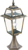 Paletto-Da-Esterno-Vintage-Decò-Nuova-Orleans-Alluminio-Nero-E-Oro-1-Luce-E27