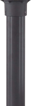 Paletto-Esterno-Contemporaneo-Bollards-Alluminio-Nero-Vetro-1-Luce-E27-H73Cm