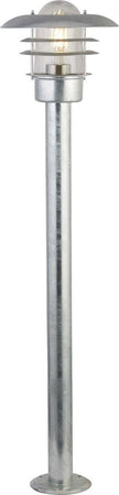 Paletto-Esterno-Corrado-Acciaio-Argento-Vetro-Trasparente-1-Luce-E27