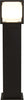 Paletto-Esterno-Moderno-Atene-Alluminio-Bianco-Policarbonato-Nero-Led-9W-3000K