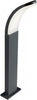 Paletto-Esterno-Moderno-Virgola-Alluminio-E-Termoplastica-Grigio-Led-15W-4000K