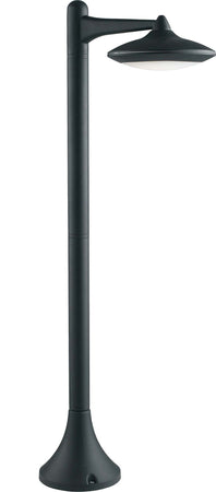 Paletto Led Alyson Nero 12W 800Lm 4000K Ip44 91X28Cm Illuminazione/Illuminazione per esterni/Luci per sentieri Led Mall Home - Napoli, Commerciovirtuoso.it