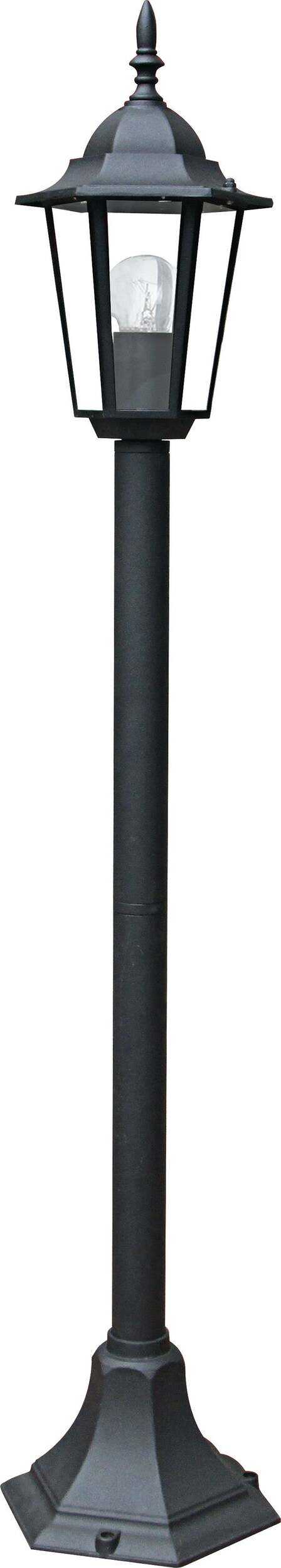 Paletto Milano Nero 1Xe27 Ip44 105X21Cm Illuminazione/Illuminazione per esterni/Luci per sentieri Led Mall Home - Napoli, Commerciovirtuoso.it