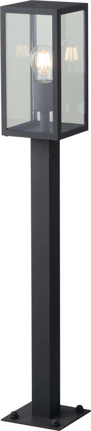 Paletto Mirage Antracite 1Xe27 Ip44 86X13X13Cm Illuminazione/Illuminazione per esterni/Luci per sentieri Led Mall Home - Napoli, Commerciovirtuoso.it