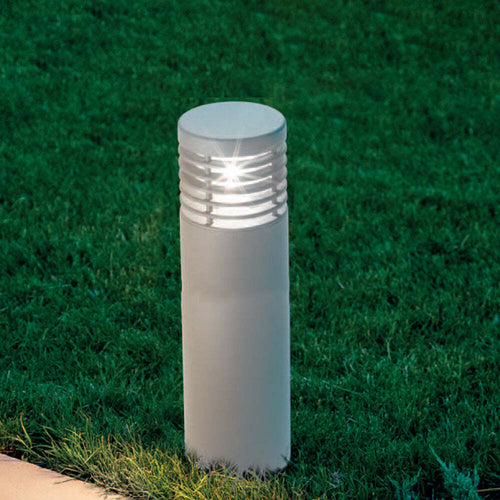 Paletto-Moderno-Esterno-Cyll-Alluminio-Grigio-Perla-1-Luce-E27-65Cm