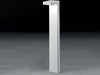 Paletto-Moderno-Esterno-Huk-Alluminio-Bianco-Led-10,5W