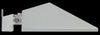Paletto per esterni Ares Franco 2 CoB Led Symmetric Optic
