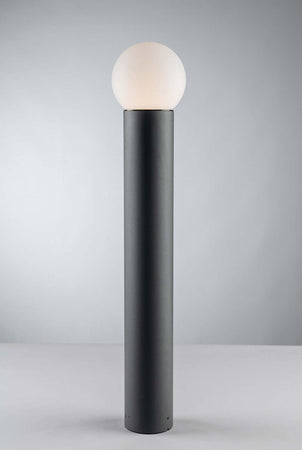 Paletto Skittle 1Xe27 Ip54 Base Alluminio Antracite Diffusore Pe H.65Cm Illuminazione/Illuminazione per esterni/Luci per sentieri Led Mall Home - Napoli, Commerciovirtuoso.it