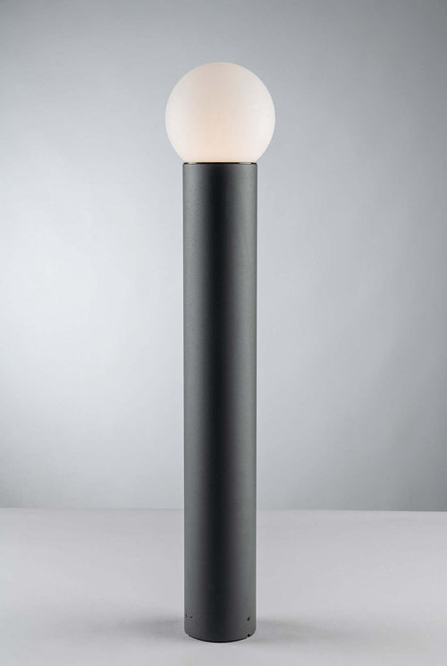 Paletto Skittle 1Xe27 Ip54 Base Alluminio Antracite Diffusore Pe H.65Cm Illuminazione/Illuminazione per esterni/Luci per sentieri Led Mall Home - Napoli, Commerciovirtuoso.it