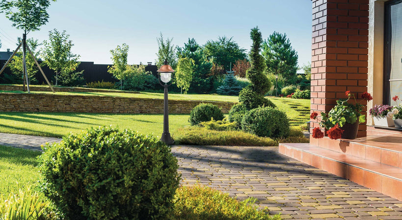 Paletto Venezia Nero/Rame 1Xe27 Ip44 118X25Cm Illuminazione/Illuminazione per esterni/Luci per sentieri Led Mall Home - Napoli, Commerciovirtuoso.it