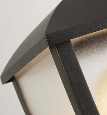 Paletto-Vintage-Seattle-Alluminio-Nero-Policarbonato-Trasparente-E27-H45Cm
