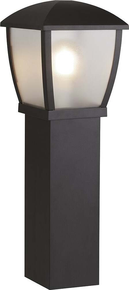 Paletto-Vintage-Seattle-Alluminio-Nero-Policarbonato-Trasparente-E27-H73Cm