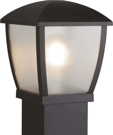 Paletto-Vintage-Seattle-Alluminio-Nero-Policarbonato-Trasparente-E27-H73Cm